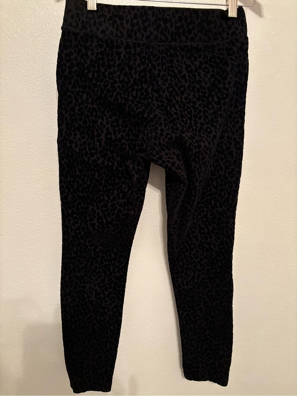 Old Navy Stevie high rise flocked leopard print Leggings M - Picture 5 of 11